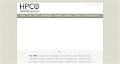 Desktop Screenshot of harveypark.org